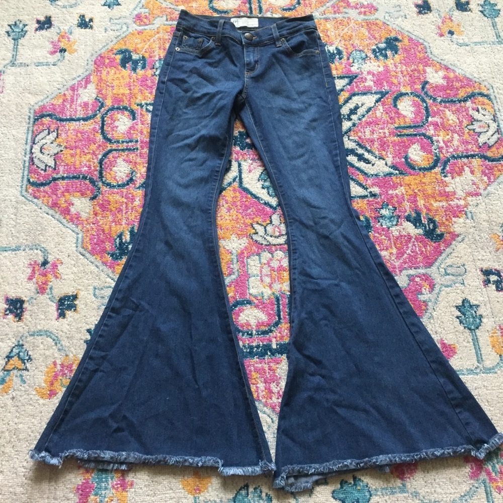 Free People Wide Leg Jean